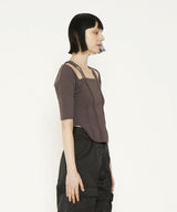 SQUARE NECK TIGHT TOPS