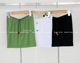 Woodball Halterneck Shirring Tube Top