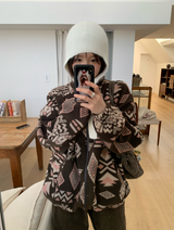 ロアナルーズフィットノルディックフリースジップアップ(2c)