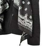 Bandana scarf half shirt