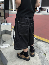 Jane Rop Non-Fade Bermuda Denim Pants 2C