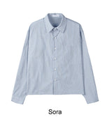 Ekan Crop Striped Shirt