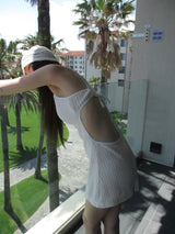 back slit monokini