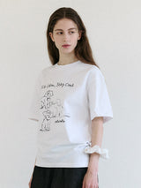 クールフレンズパピーTシャツ ホワイト