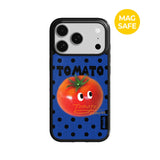 【MADE】トマト コンプレックス ブルー アイフォン ケース [Glossy Glass/Magsafe]