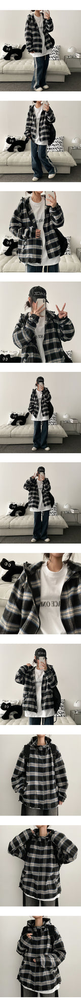 [S–XL] ロットストリングトラックワイドデニムパンツ