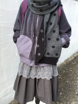 【即日発送】 dot-flip reversible muffler 