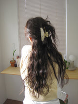 サリーヘアピン (ベージュ)