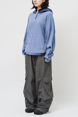 Past Waffled Hooded Top (4color)