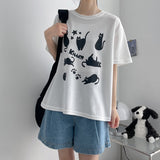 チーチ キャット ショートスリーブ Tシャツ(3 colors) H&L