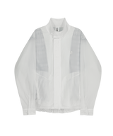 Layered Sheer Blouson / Off White