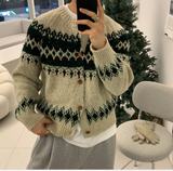  Sharp Iceland Nordic Knit Cardigan
