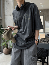 Washed Michigan Short Sleeve Tee