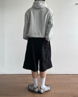 Curved Bermuda Sweatpants
