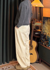 [virstyle original] INKKI Wool Drop-Shoulder Knit 2COLOR