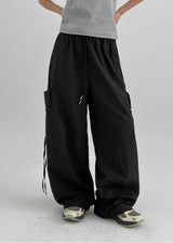 【MADE】ルレナイロンリボンバンディングパンツ