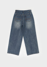[MADE] Zepa Cut Wide Denim Pants