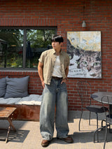 セントルクロップドシャツ