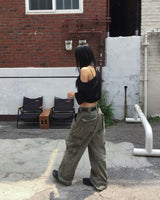 ピグメントポケットカーゴパンツ