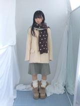 soft corduroy banding skirt