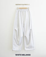 Drop Curved Bonded Sweatpants