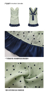 UnsocialNight dot sleeveless top