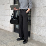 LMN Cent Half-Bendable Long Wide Slacks (3 colors)