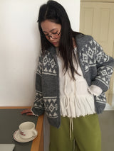 Mohave Frill Knit Cardigan (2 Colors)