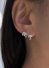 [925silver] Umbrella earring