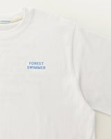 a lettering tee, ivory