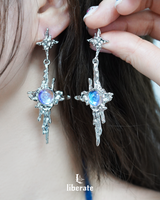 [IVE Wonyoung, Aespa NingNing Pick] Monsters Tear Earring