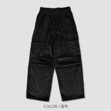 LOG CORDUROY CARGO PANTS