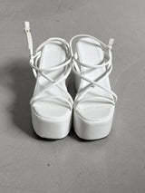 1206 Strap Platform Sole Sandals (10cm)