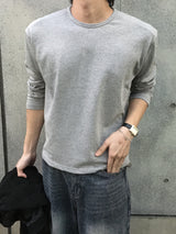 クロップドパネルロングスリーブ