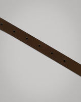 Basic leather belt_brown
