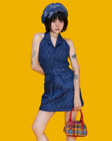 julia holder denim dress