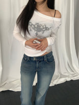 Lovty One-Shoulder T-Shirt