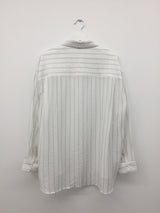 テンプティングシースルーオーバーフィットシャツ (2color)