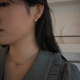 【MADE】 Twinkle love-lock earring