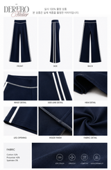 Cony Fit Flare Banding Casual Pants