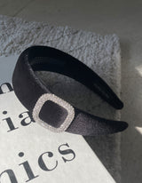 Schutia Velvet Square Cubic Hairband