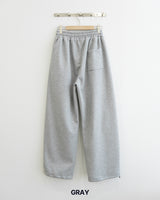 Drop Curved Bonded Sweatpants