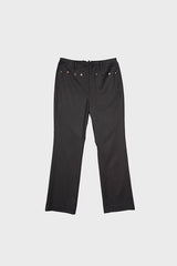 4 BUTTON SEMI FLARED PANTS