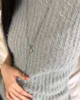 ティアティアドロップドロップネックレス