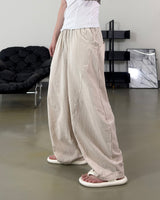 Beo Curved Linen Balloon Pants