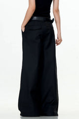 Draped Relaxed Dress Trousers