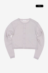 Connie see-through round cardigan