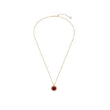 26SS★ [Premium Plating] Pennysense AB(P) Coin Necklace Black Agate