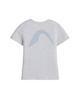 (W) ZRS Spray Logo Tee (WHITE MELANGE)