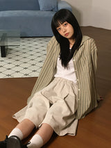 Dear stripe shirt (2color)